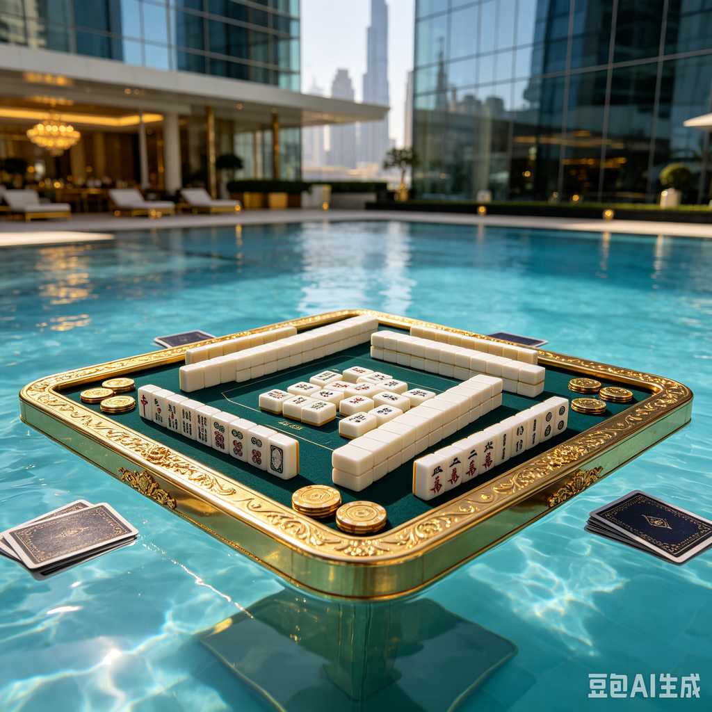 vintage style mahjong set