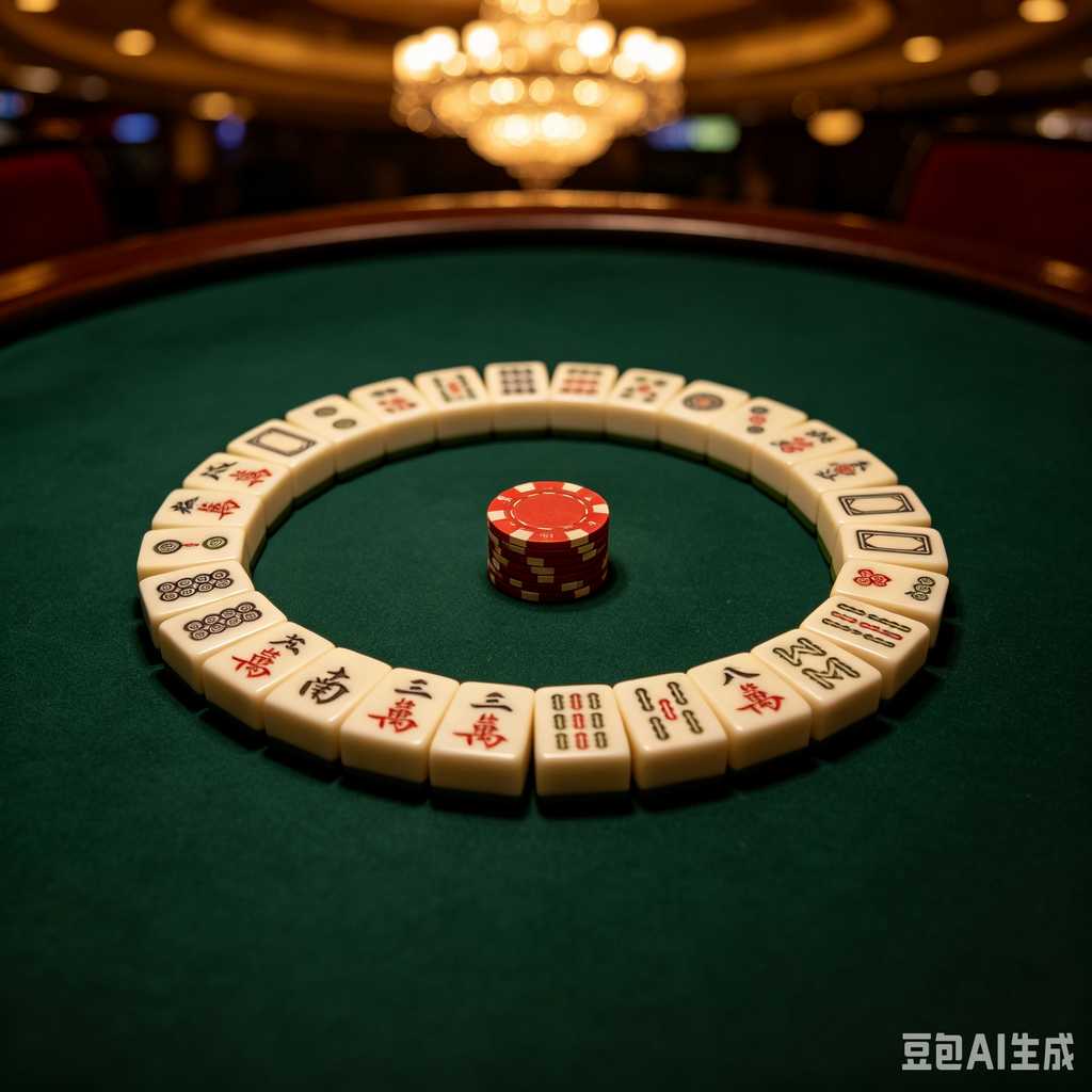 retro text mahjong tiles