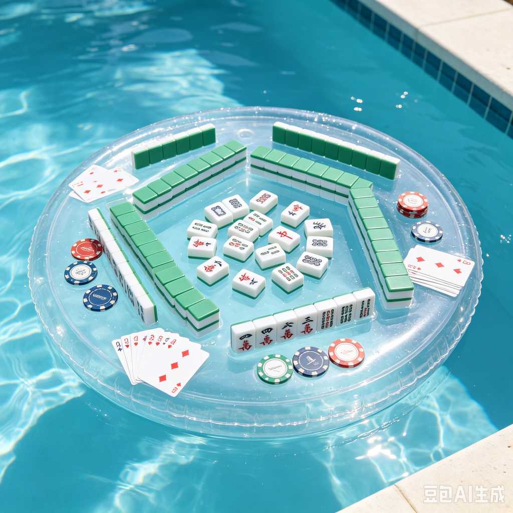 compact mahjong set for small home